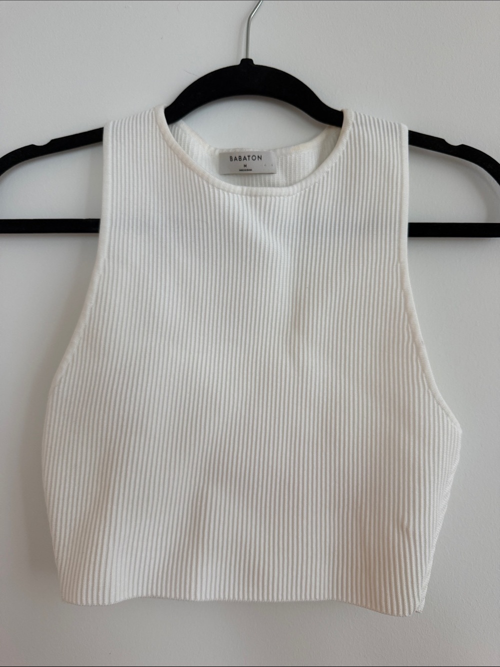 Aritzia Babaton Sculpt Knit High Neck Tank
